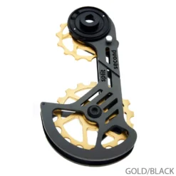 Split Second Sistema De Jaula Cerámica De Alto Rendimiento - Sram Rival AXS Cambio Trasero Accessorios | Bike-Discount -Cyclo Gear Tienda 20113508 40302774 SplitSecond CeramicPerformanceCageSystem SRAMRival AXS GOLD S5101 04 schrift 1280x1280