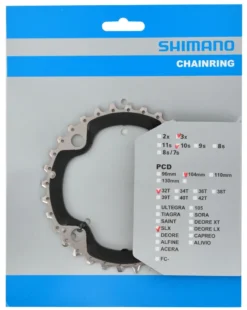 Shimano Plato SLX Para FC-M670 42/32/24T 10 Velocidades | Bike-Discount -Cyclo Gear Tienda DSC 1514 1280x1280