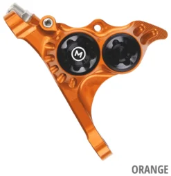 Hope RX4+ Flat Mount Front +20mm Pinza De Freno Con Aceite Mineral Frenos De Disco - Rueda Trasera | Bike-Discount -Cyclo Gear Tienda Hope RX4 Flat Mount Front 20 mm Mineralol Bremssattel orange HBSPC76C 1280x1280