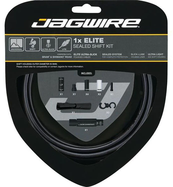 Jagwire 1x Juego De Cables De Cambio Elite Sealed Kits Cables Para Cambio | Bike-Discount 2 Jagwire 1x Juego De Cables De Cambio Elite Sealed Kits Cables Para Cambio | Bike-Discount - Imagen 2