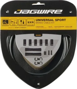 Jagwire Juego De Cables De Freno Deportivo Universal Kits Cables Para Freno | Bike-Discount -Cyclo Gear Tienda Jagwire Universal Sport Bremszugset UCK424 3 1280x1280