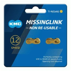 KMC Cierre De Cadena X12 Ti-N MissingLink Cadena - Accesorios | Bike-Discount