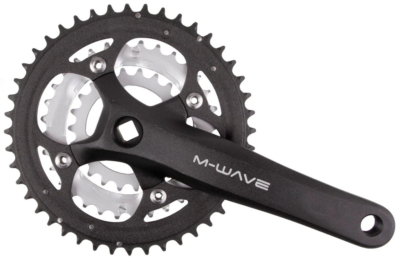 M-Wave Manivela De 8/9 Velocidades 44/32/22 175mm Bielas 3 X 9-velocidades | Bike-Discount 1 M-Wave Manivela De 8/9 Velocidades 44/32/22 175mm Bielas 3 X 9-velocidades | Bike-Discount