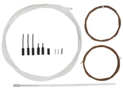 Shimano OT-SP41+OT-RS900 Juego De Cables De Cambio De Polímero Para R9100/R8000 Kits Cables Para Cambio | Bike-Discount -Cyclo Gear Tienda OT SP41 OT RS900 Polymer Schaltzugset weiss d 1280x1280