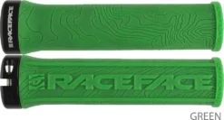 Race Face Puños Half Nelson Single Lock Puños Lock-On | Bike-Discount -Cyclo Gear Tienda Race Face Half Nelson green 1280x1280