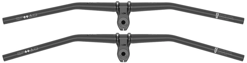 SQlab Manillar 3OX Carbon 780mm Manillar - 31.8 Riser | Bike-Discount 2 SQlab Manillar 3OX Carbon 780mm Manillar - 31.8 Riser | Bike-Discount - Imagen 2