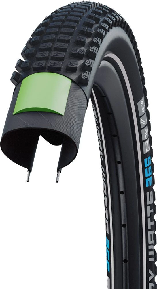 Schwalbe Johnny Watts 365 Performance DD RG 29" Addix E-50 Reflex Folding Tyre E-Bike 29" - 50km/h | Bike-Discount 4 Schwalbe Johnny Watts 365 Performance DD RG 29" Addix E-50 Reflex Folding Tyre E-Bike 29" - 50km/h | Bike-Discount - Imagen 4
