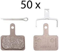 Shimano B05S-RX Almohadillas De Disco De Resina (paquete De Taller De 50 Piezas) Pastillas De Freno | Bike-Discount