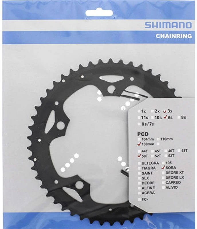 Shimano SORA FC-R3030/FC-3503 Plato Para Protector De Cadena Plato 9 Velocidades | Bike-Discount 4 Shimano SORA FC-R3030/FC-3503 Plato Para Protector De Cadena Plato 9 Velocidades | Bike-Discount - Imagen 4