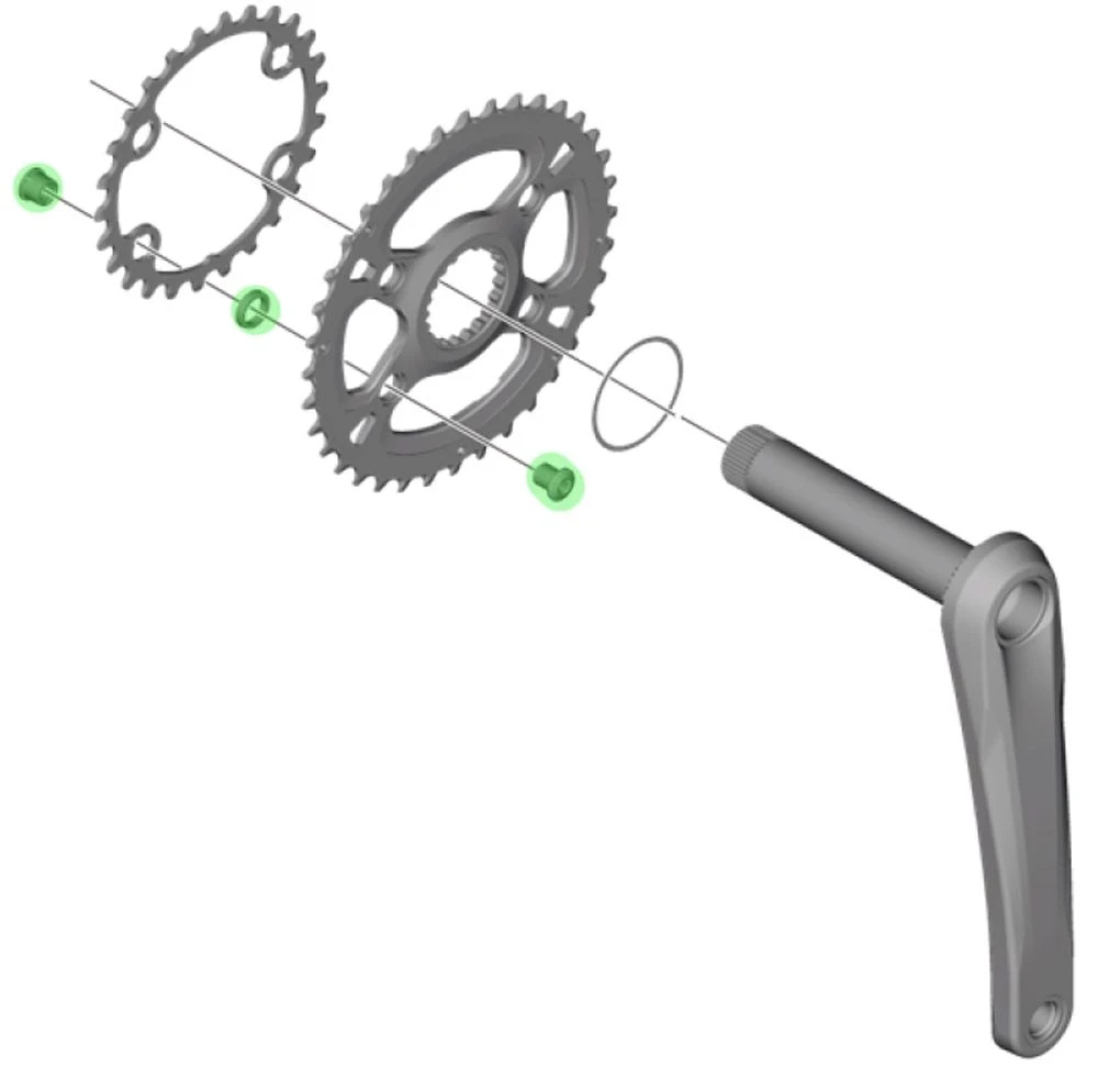 Shimano Tornillos De Plato XT Para FC-M8100-2/M8120-B2 (4 Piezas) Tornillos Para Platos | Bike-Discount 2 Shimano Tornillos De Plato XT Para FC-M8100-2/M8120-B2 (4 Piezas) Tornillos Para Platos | Bike-Discount - Imagen 2