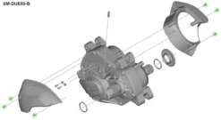 Shimano Tornillos De Montaje Para La Carcasa De STEPS SM-DUE80 Cover | Bike-Discount -Cyclo Gear Tienda Shimano Befestigungsschrauben fur Steps Gehause SM DUE80 Y72G98010 c 1280x1280