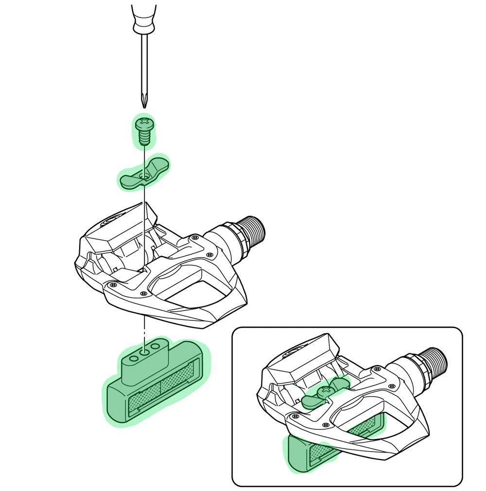 Shimano Juego De Reflectores SM-PD63 Pedales - Accesorios | Bike-Discount 2 Shimano Juego De Reflectores SM-PD63 Pedales - Accesorios | Bike-Discount - Imagen 2
