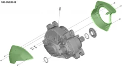 Shimano STEPS SM-DUE80-B Carcasa Para DU-E8000 Tipo-B Cover | Bike-Discount -Cyclo Gear Tienda Shimano Steps Gehause SM DUE80 B fur DU E8000 Typ B KSMDUE80B 1280x1280