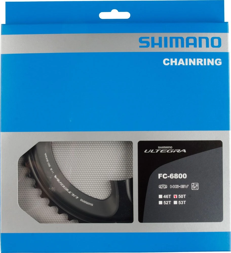 Shimano ULTEGRA Plato De 11 Velocidades Para FC-6800 50T (MA) Plato 11 Velocidades | Bike-Discount 1 Shimano ULTEGRA Plato De 11 Velocidades Para FC-6800 50T (MA) Plato 11 Velocidades | Bike-Discount