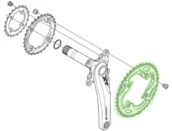 Shimano Plato XT Para FC-M782 40T (AN) 10 Velocidades | Bike-Discount -Cyclo Gear Tienda Shimano XT Kettenblatt FC M782 40 Zahne AN Y1NV98020 1280x1280