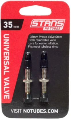 Stan's NoTubes Stan’s NoTubes Válvula Universal Tubeless 35mm (par) Tubeless - Vàlvular | Bike-Discount