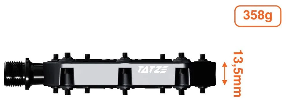 Tatze Pedales De Plataforma MTB LINK Composite Plataforma | Bike-Discount 5 Tatze Pedales De Plataforma MTB LINK Composite Plataforma | Bike-Discount - Imagen 5